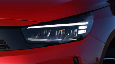 Vauxhall Corsa 1.2 Turbo GS head light